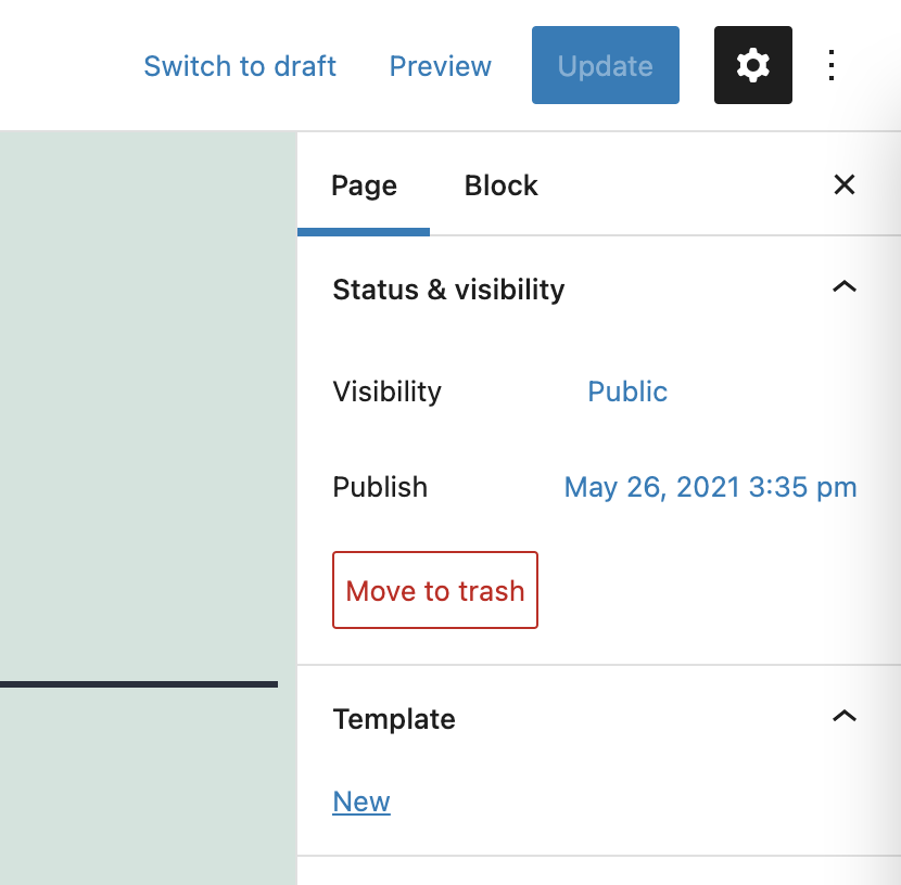 Nowa opcja tworzenia szablonów w WordPress 5.8