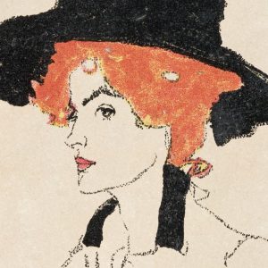 埃贡·席勒 (Egon Schiele) 的《女人肖像》。