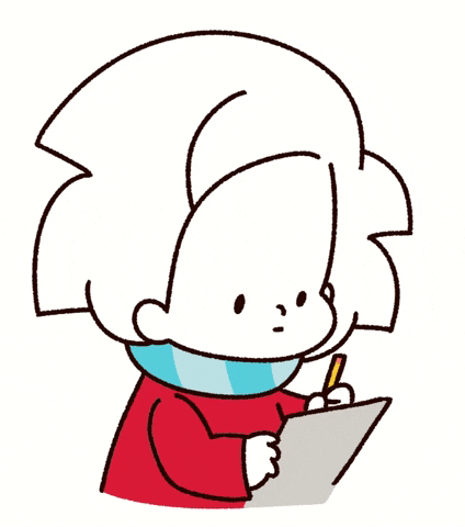 愛と愛子による愛のGIFを描く