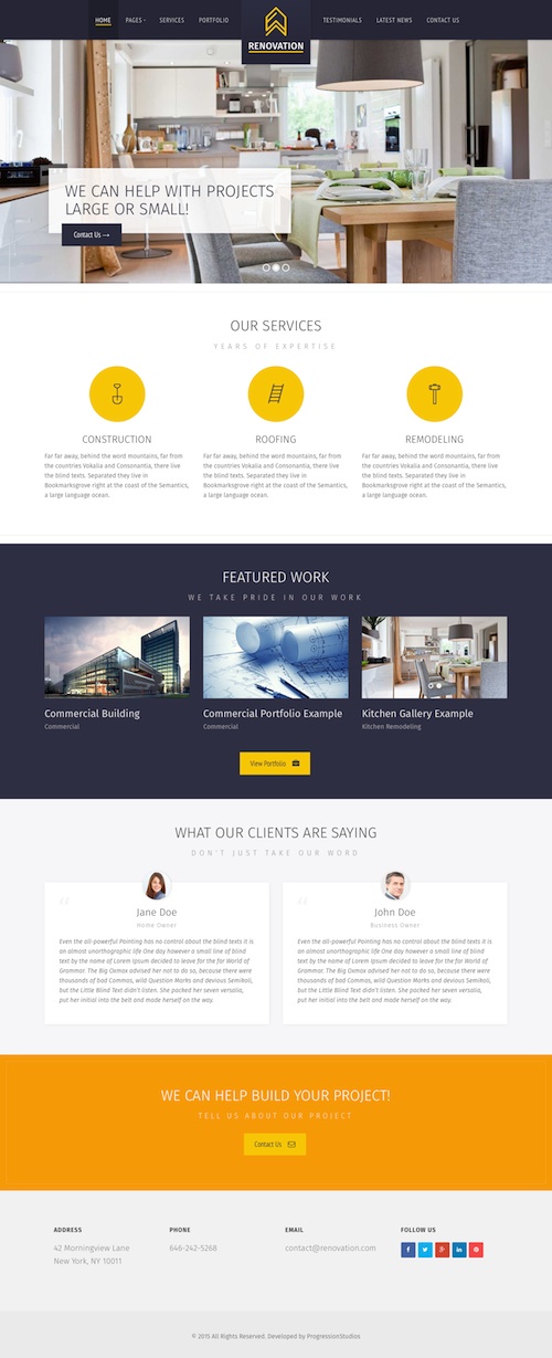 rénovation