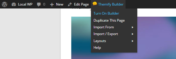 Themify Builder 관리 도구 모음