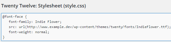 CSS personnalisé