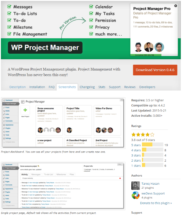 Responsabile del progetto WP