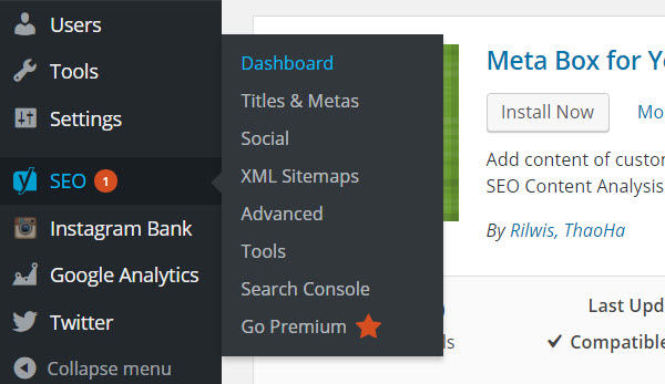yoast-seo-대시보드
