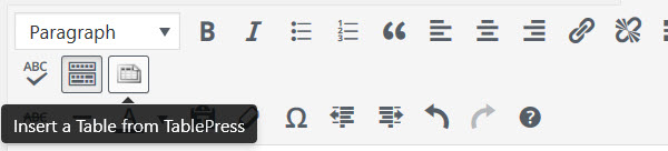 Вставить таблицу