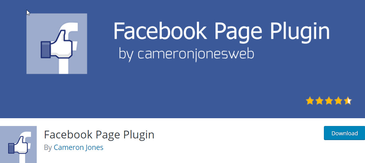 Complemento de la página de Facebook