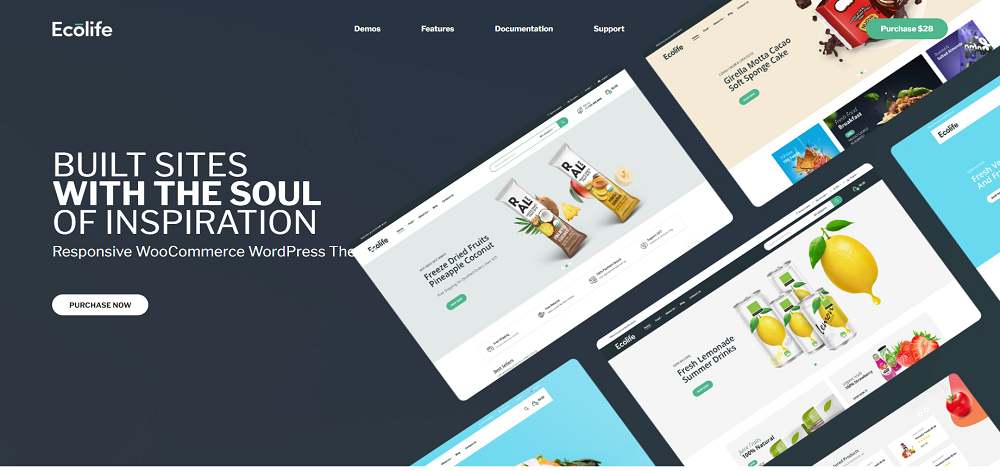 Ecolife-Organic-WooCommerce-WordPress-Thème