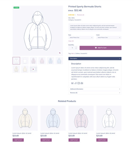 woocommerce-продукт-создание страницы