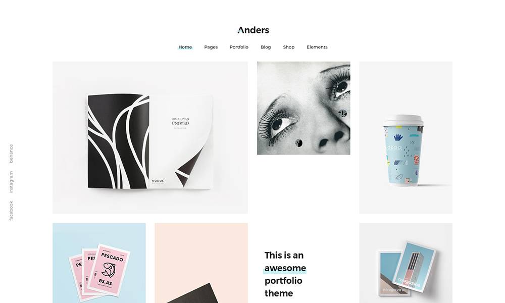 Kostenloses WordPress-Theme-Design