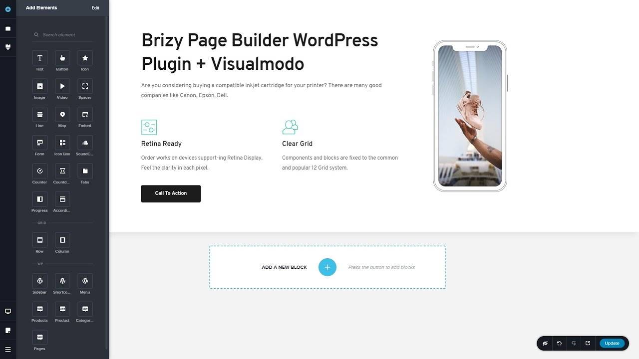 Brizy-Page-Builder-Funktionen