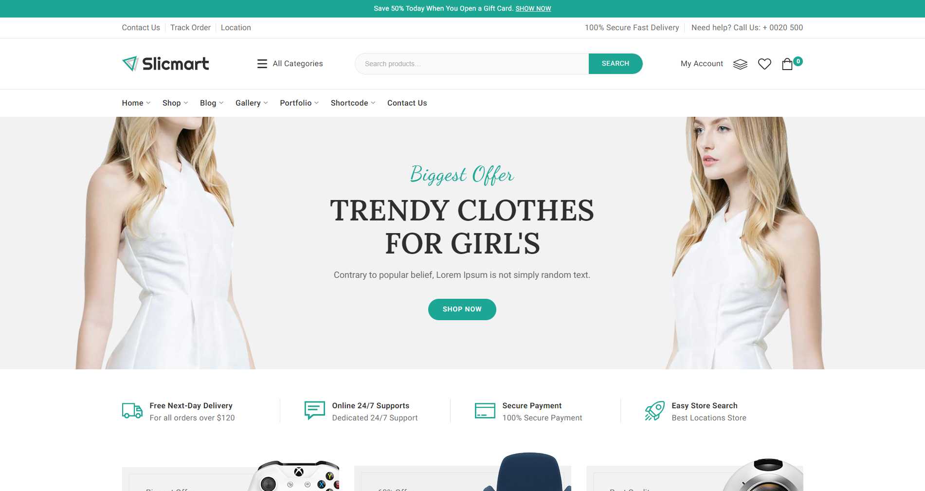 Slicmart - Elementor Mehrzweck-WooCommerce-Theme