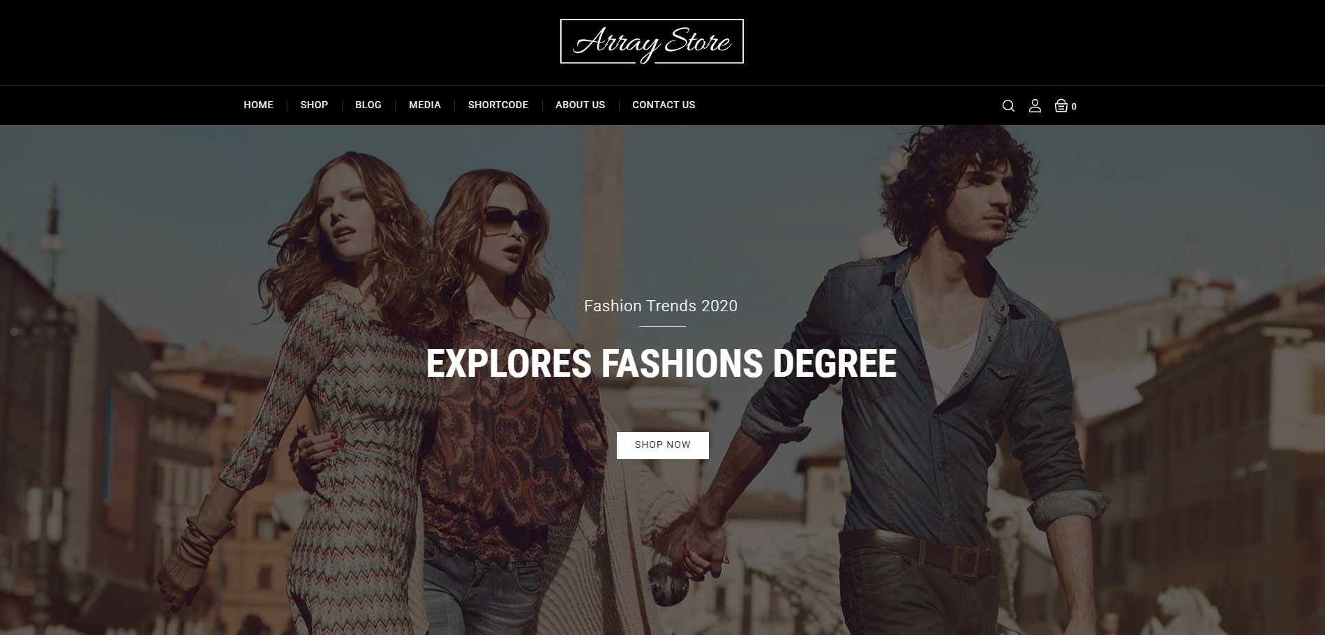 Array Store - Mode-WooCommerce-Thema
