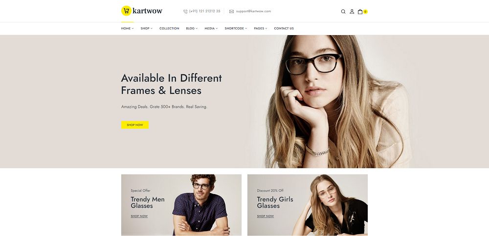 Kartwow Mehrzweck-WooCommerce-Thema
