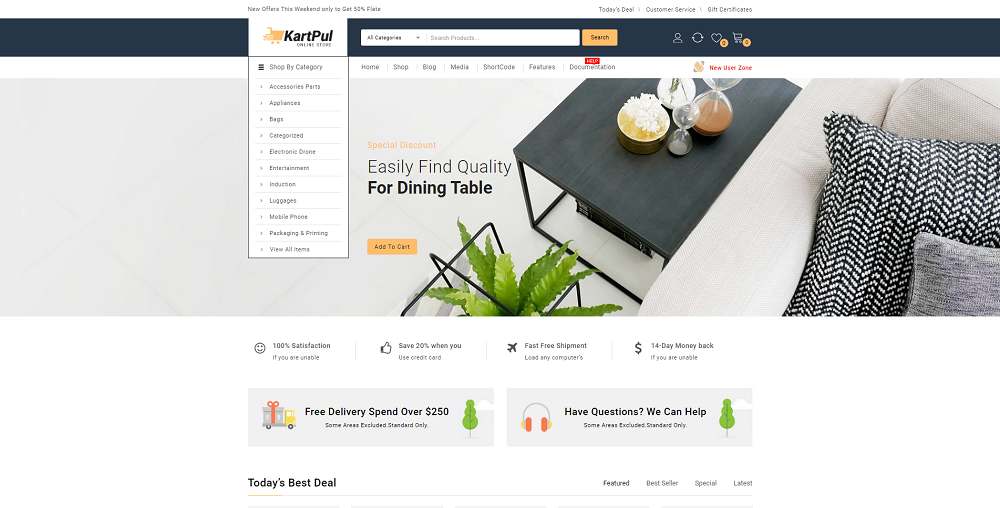KartPul Mehrzweck-WooCommerce-Thema