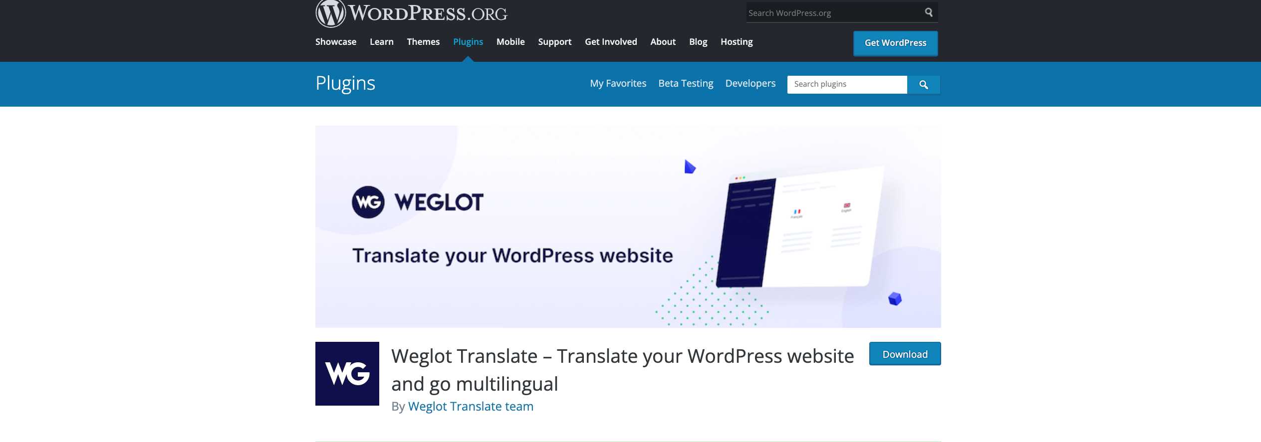 Weglot - Plugin di traduzione per WordPress