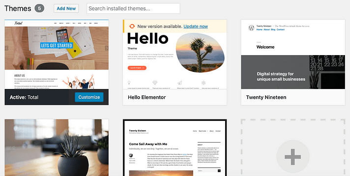 Temas WordPress