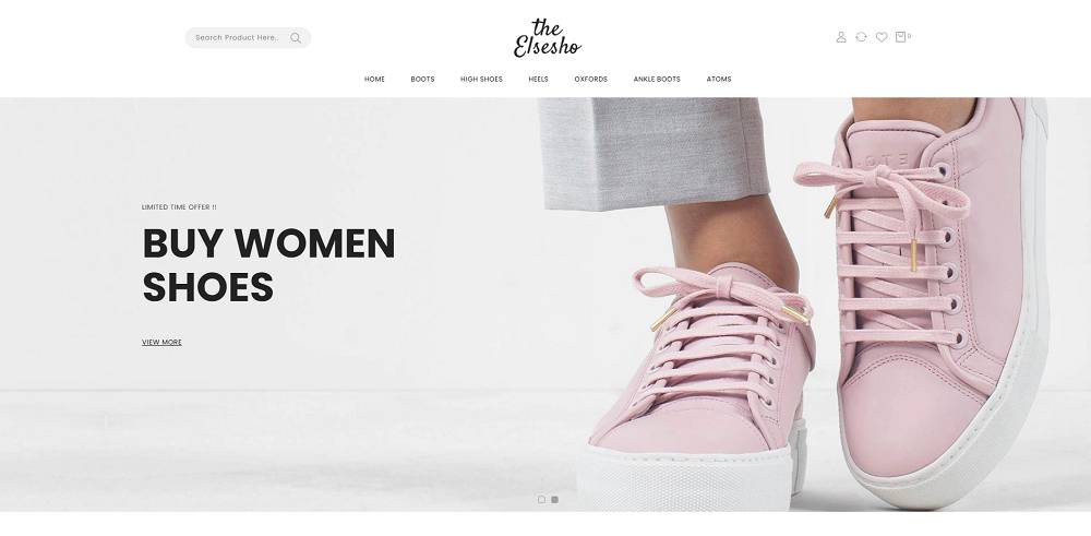 Elsesho - Template Shopify Toko Sepatu