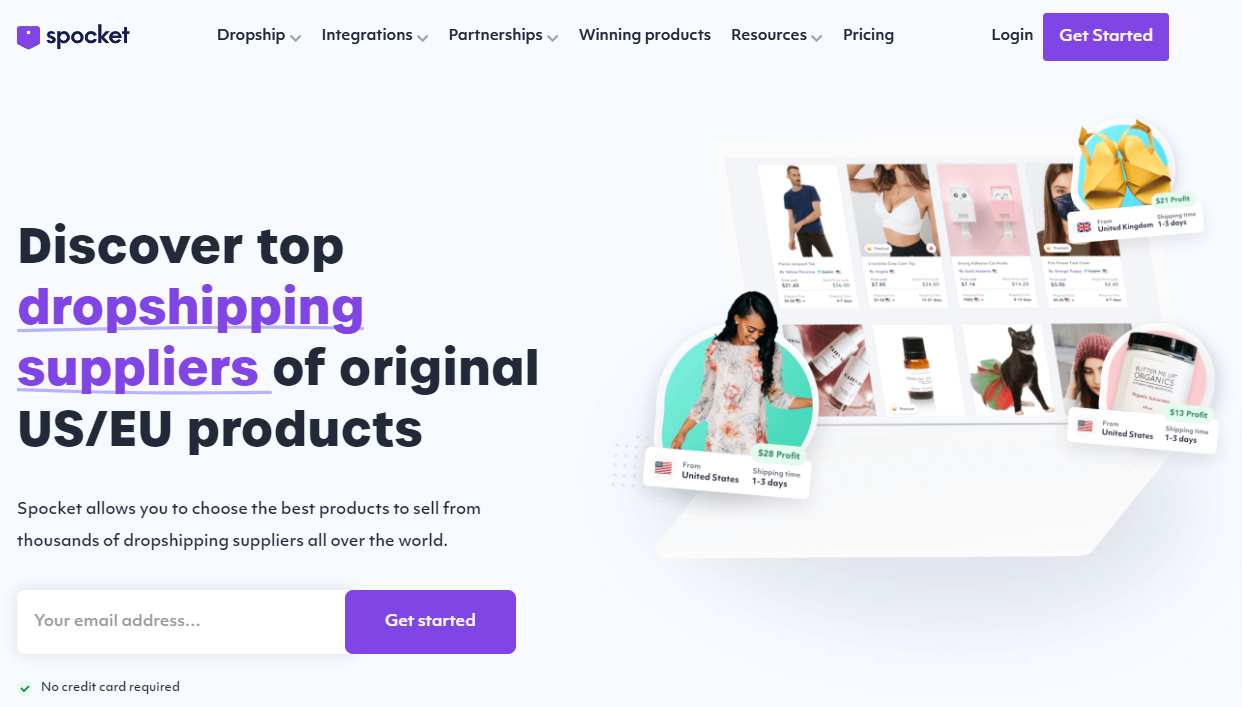 Spocket - 최고의 Dropshipping 앱