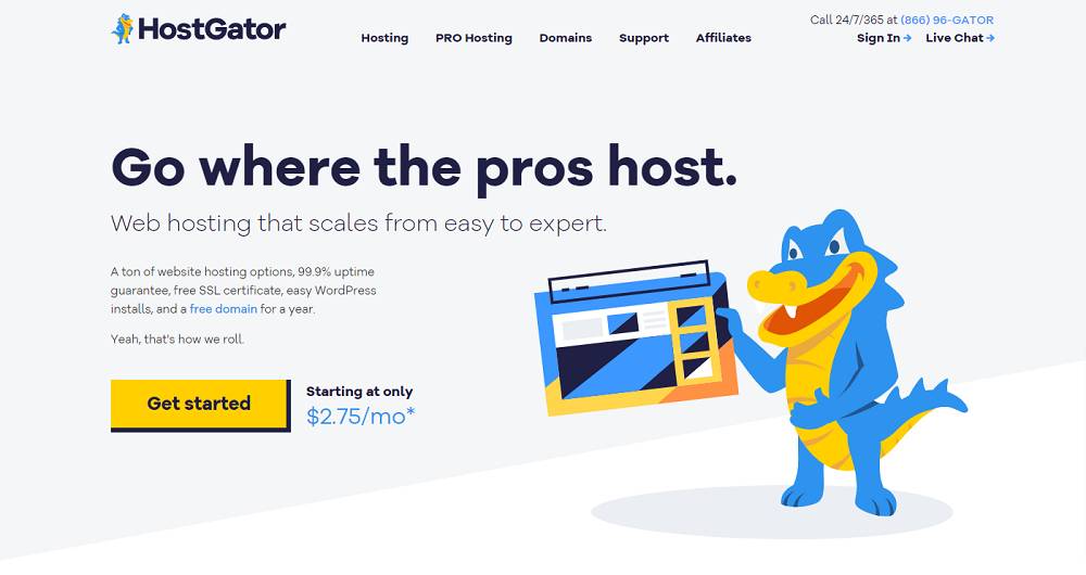 HostGator - Melhor Hospedagem de Sites