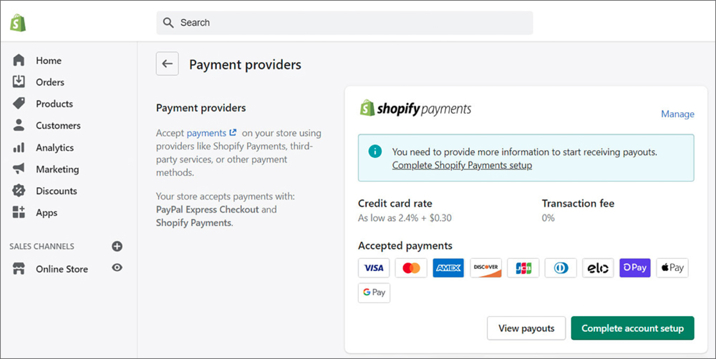 Shopify Ödeme Süreci