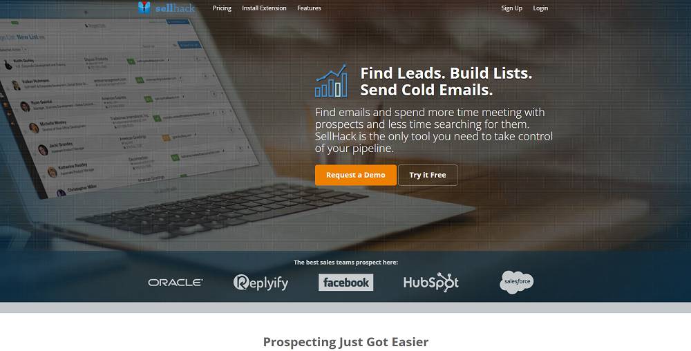 SellHack - Ferramenta de busca de e-mail