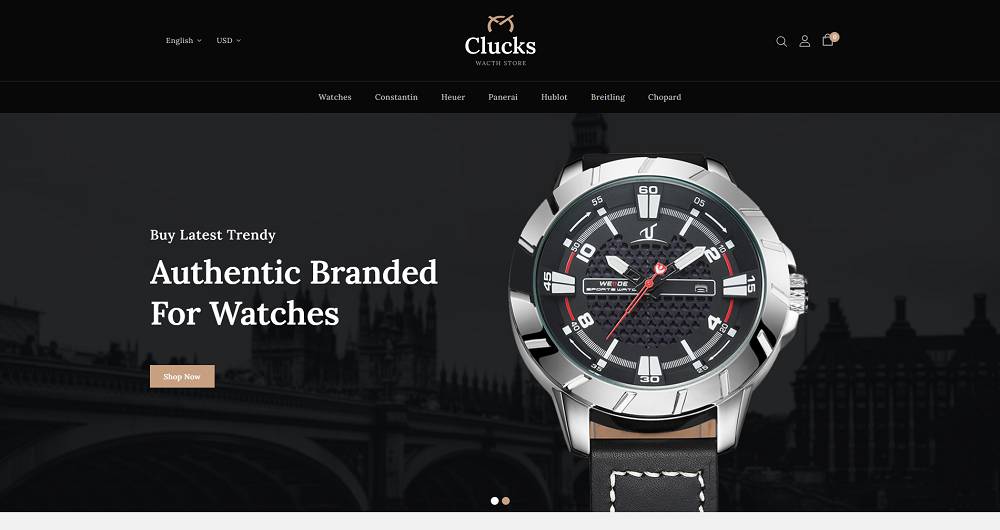 Clucksファッションと時計店PrestaShopTemplate.jpg