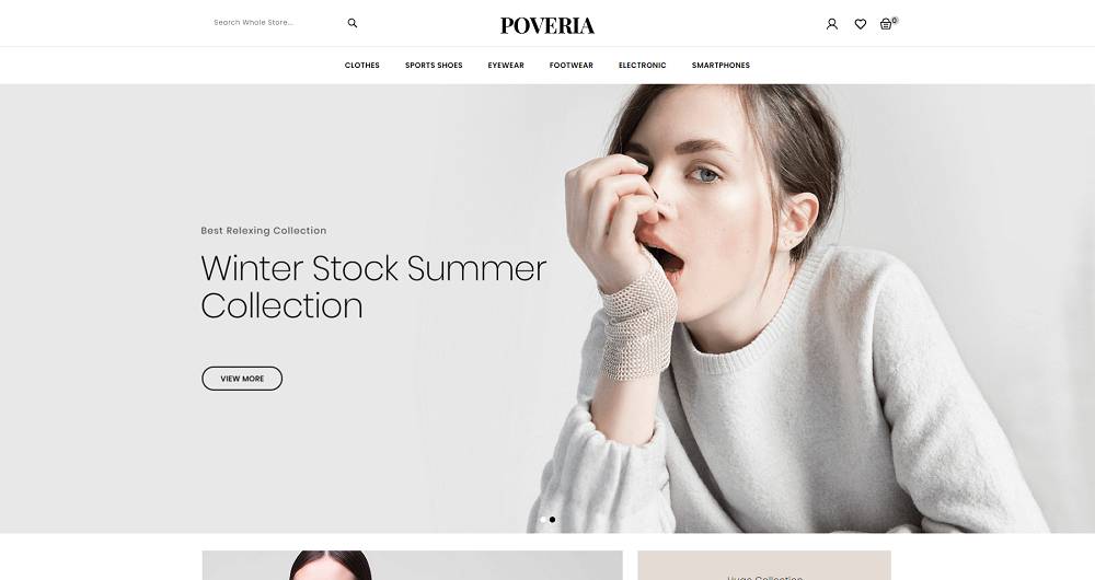 Poveria_ファッションアクセサリーストアPrestaShopテーマ