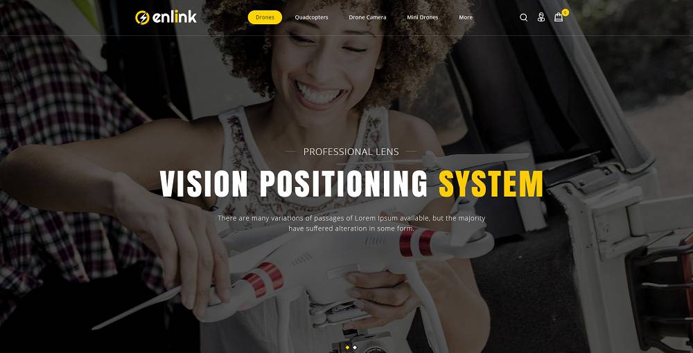 Enlink — адаптивная тема Prestashop