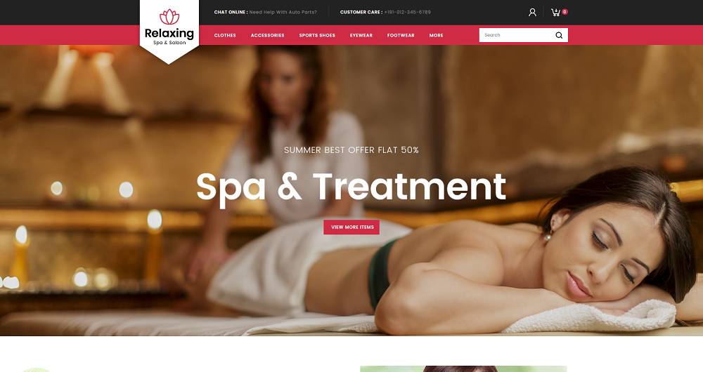 Santai - Tema Spa & Salon PrestaShop