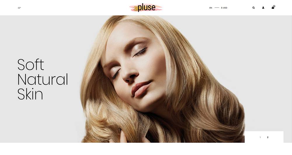 Pluse - Tema Toko Kosmetik PrestaShop