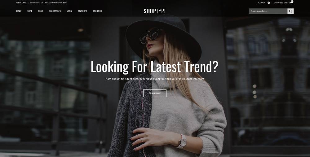 ShopType-ファッションWooCommerceテーマ