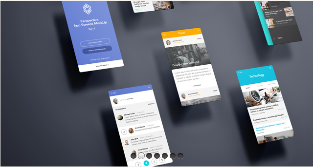 透視應用屏幕模型 13