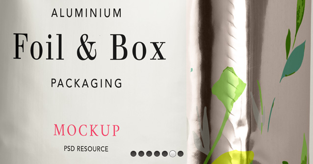 Psd 箔袋樣機 Vol3