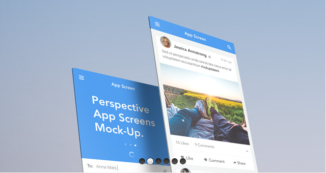透視應用屏幕模型 14