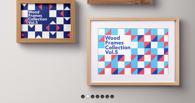Psd 木框架樣機 Vol5