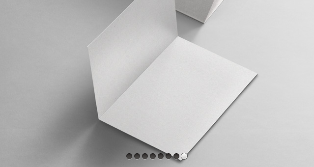 對折 A4 Psd 樣機 Vol3