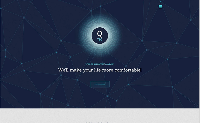 室內家具網站模板