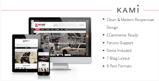 KAMI - Creative Magazine und Blog-Theme
