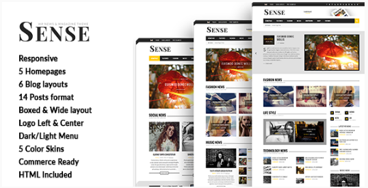 Sense - Blog Magazin & Nachrichtenthema