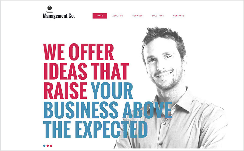 Drupal-шаблон онлайн-бизнес-школы