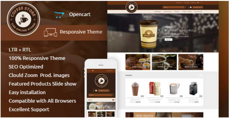 Лучшие адаптивные темы OpenCart