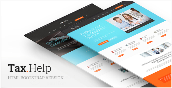 TaxHelp Finance & Account Template