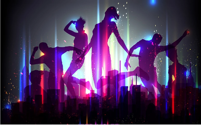 Website-Vorlage für Nachtclubs