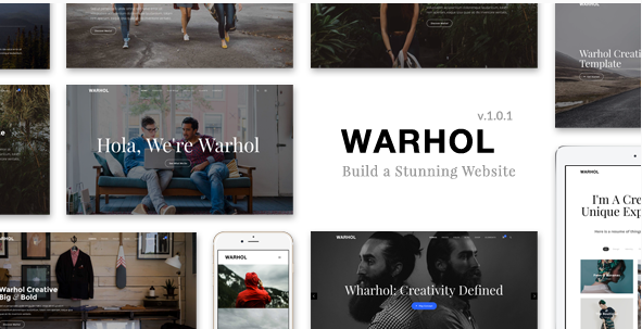 Warhol - Template HTML Serbaguna Kreatif