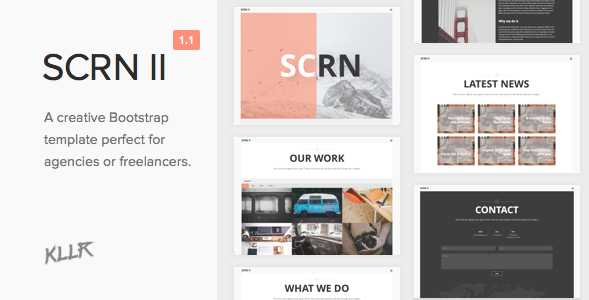 SCRN II - Template HTML Kreatif