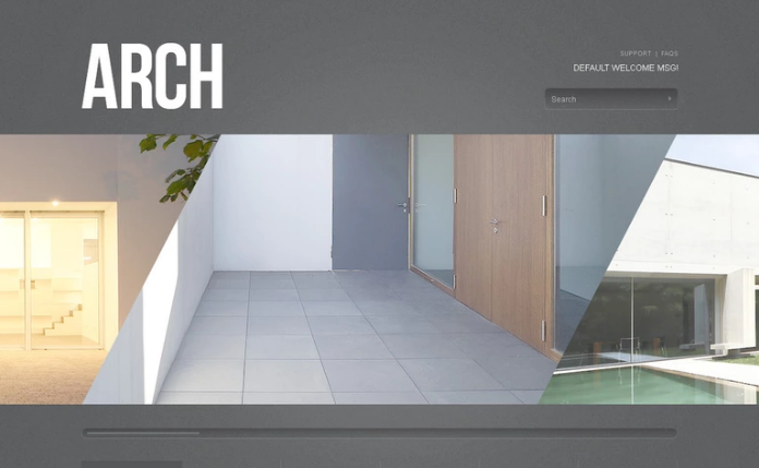 建筑公司PSD模板