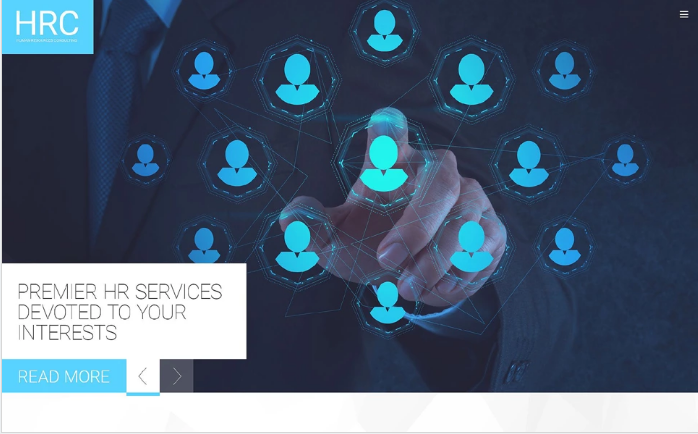 قالب موقع HRC