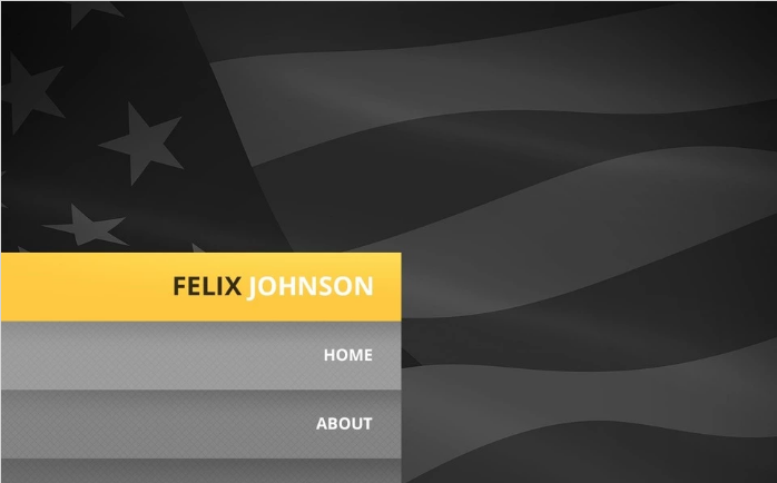 정치 후보자 웹사이트 템플릿