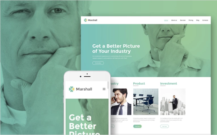 Marshal - Temas de WordPress para revistas