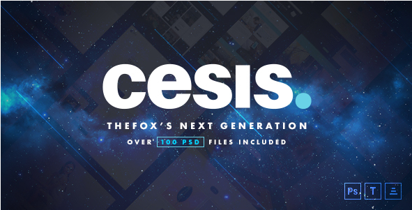 Cesis Ultimate Mehrzweck-PSD-Vorlage
